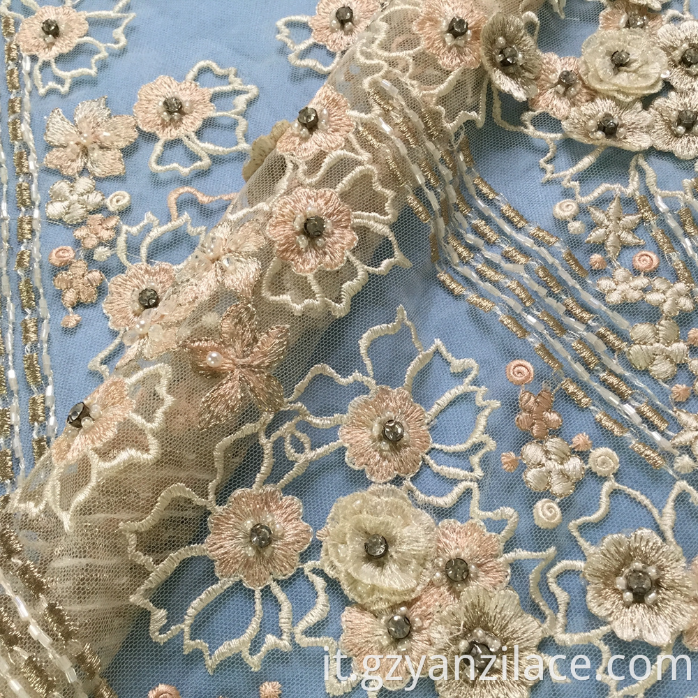 3d Net Embroidery Fabric